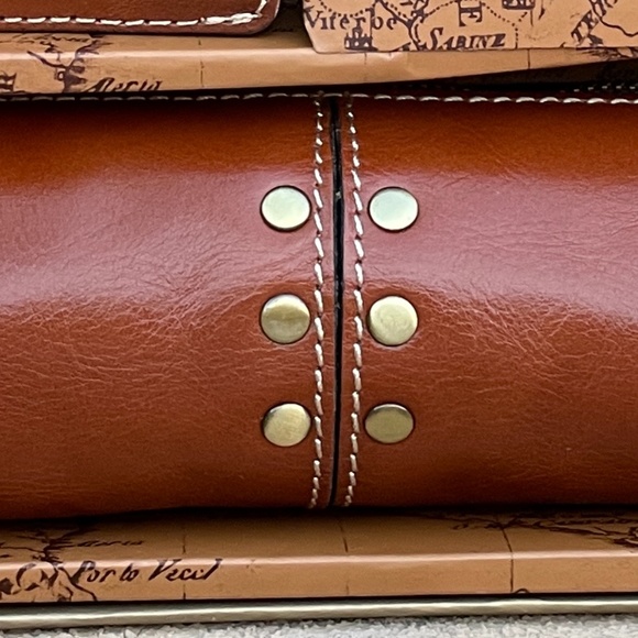 Patricia Nash LUZZI/ISLA Boxed Set Heritage Tan - Picture 4 of 8